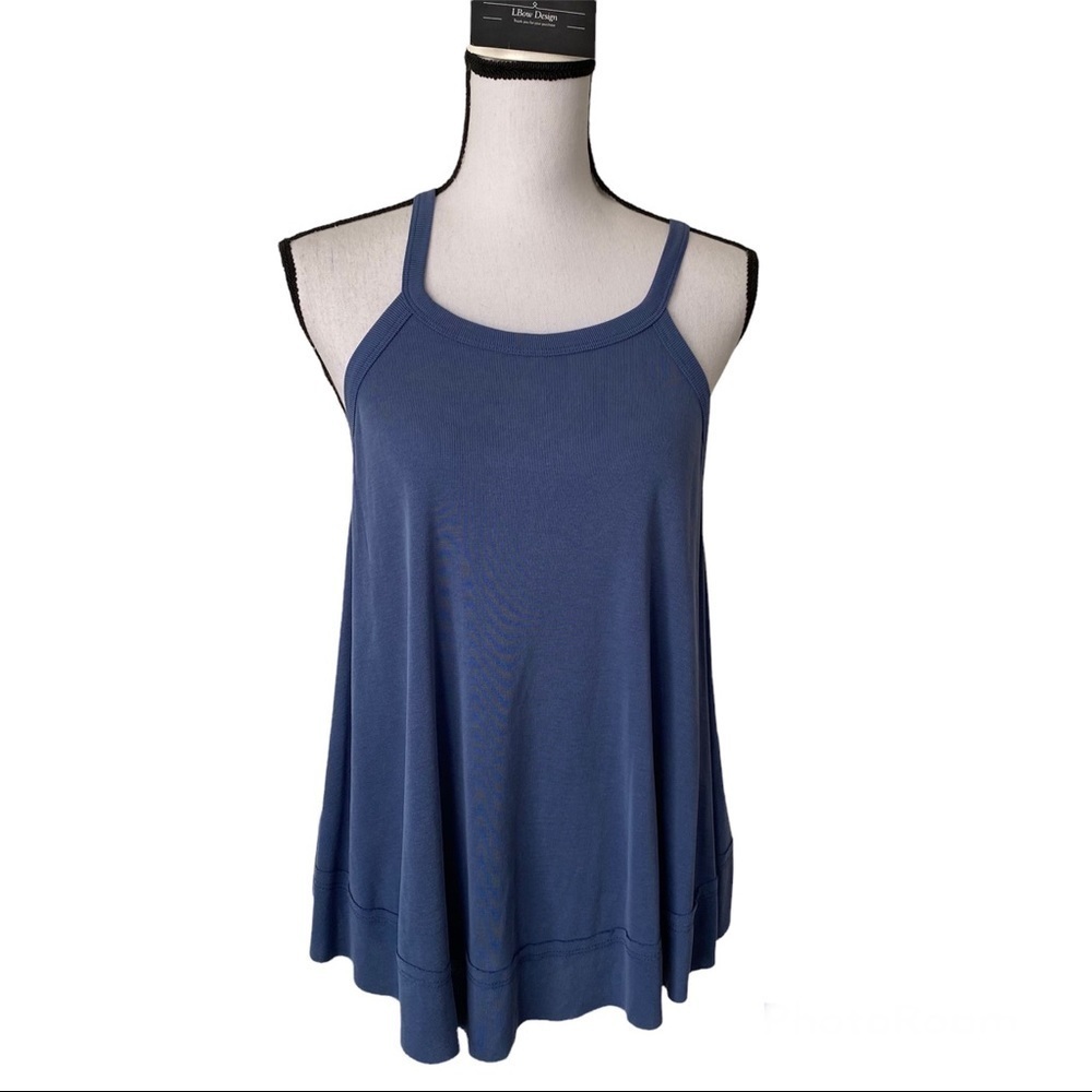 Ribbed Cami Tank Keyhole Back Size Small NWT